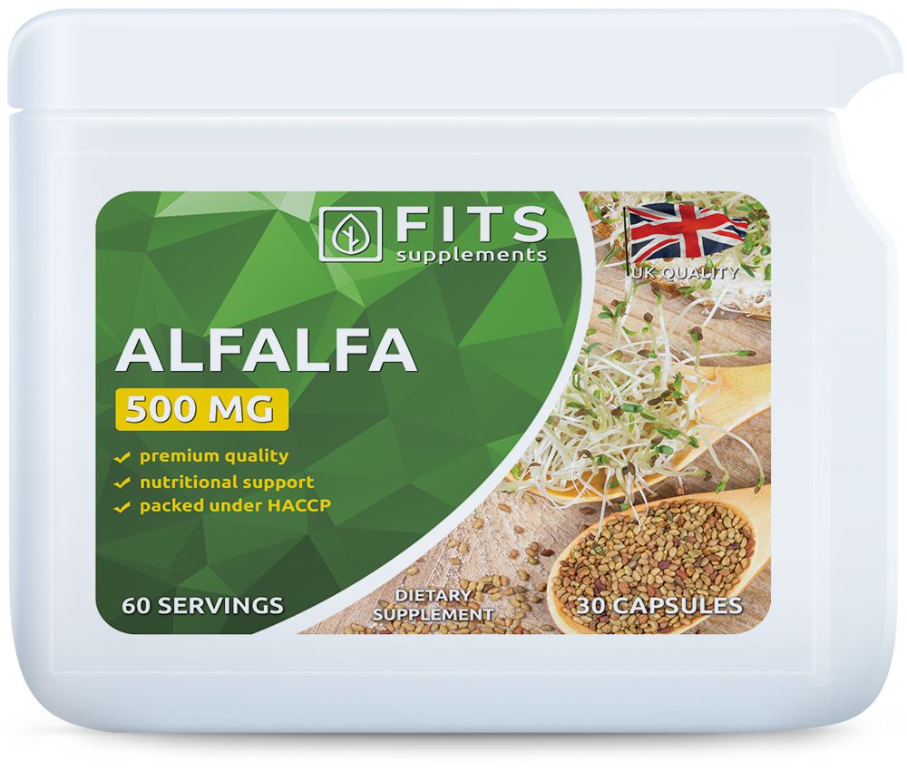 Alfalfa 500mg 30 tablets