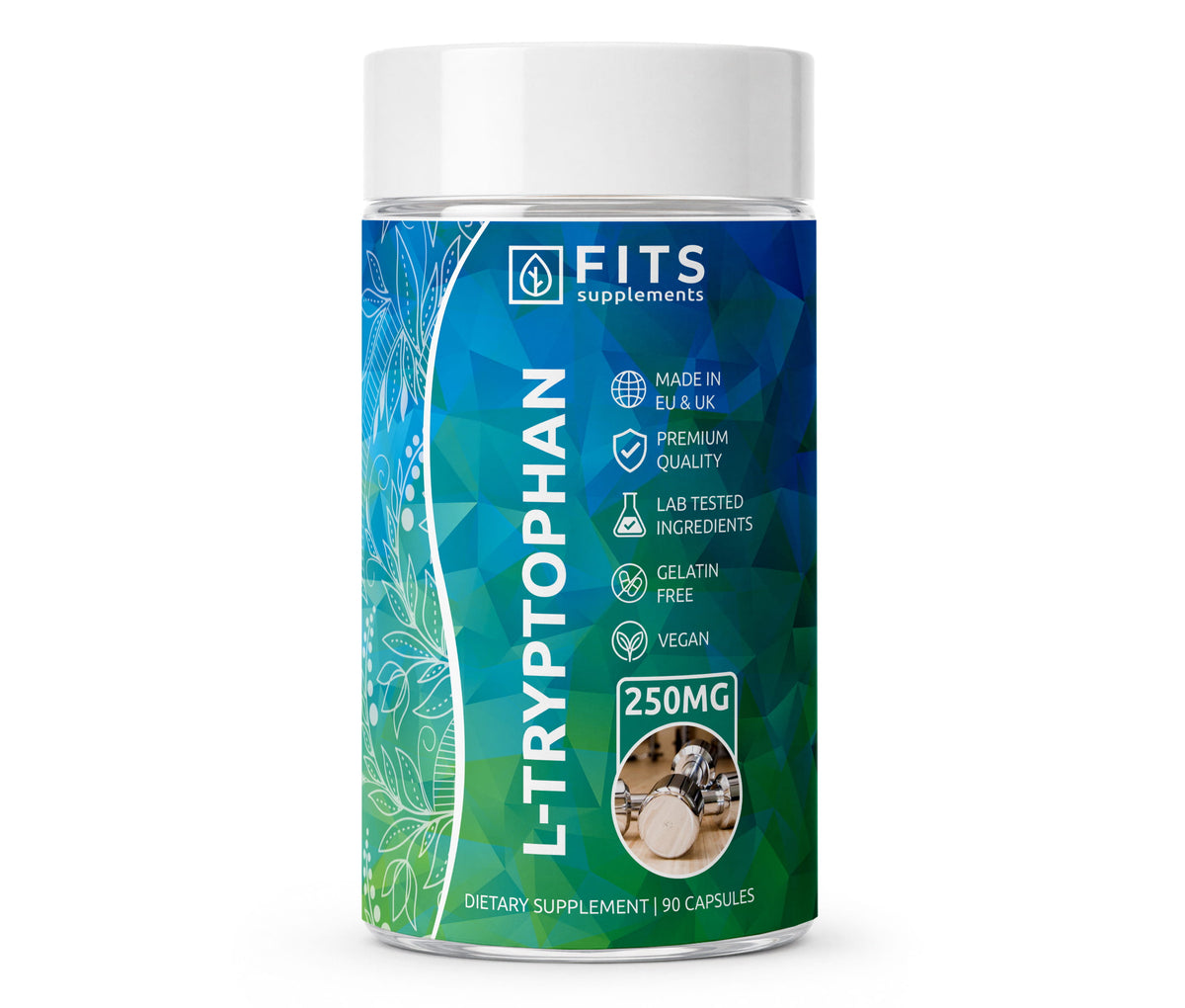 L-Tryptophan 250mg 90 capsules