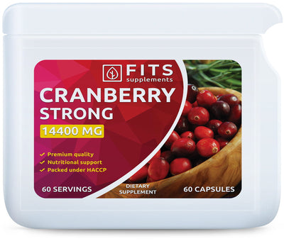 Cranberry Strong 14,400mg 60 capsules