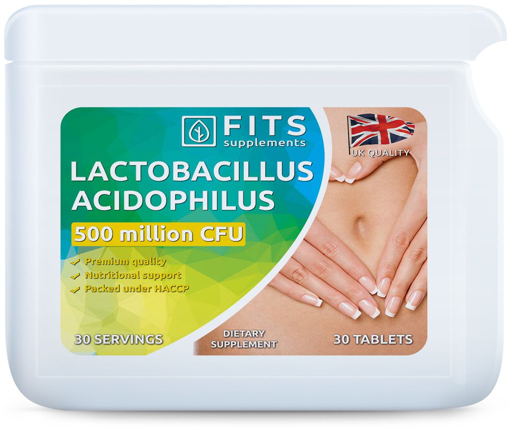 Lactobacillus Acidophilus 50mg 30 tablets