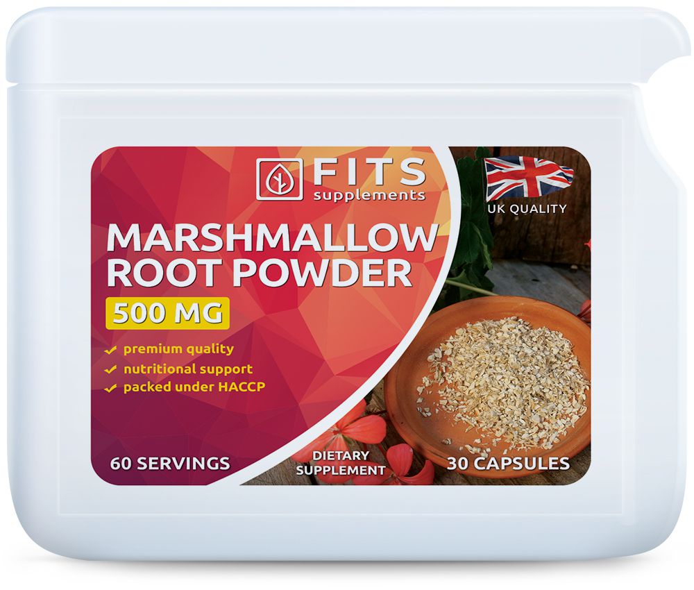 Marshmallow Root 500mg 30 capsules