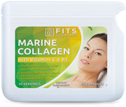 Marine Collagen with Vitamin C and Vitamin B3 60 kapselia