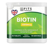 Biotiini 5000mcg 90 tabletit