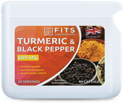 Turmeric 600mg with Piperine 60 capsules