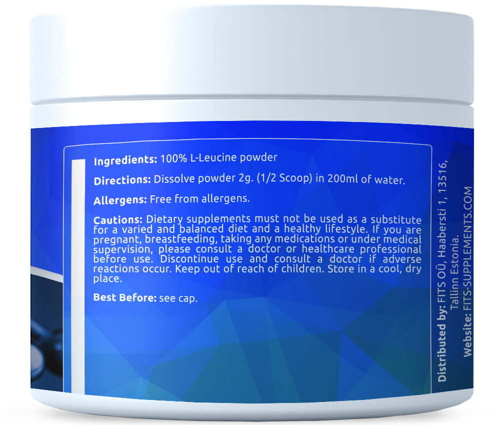 L-Leucine 200g jauhe