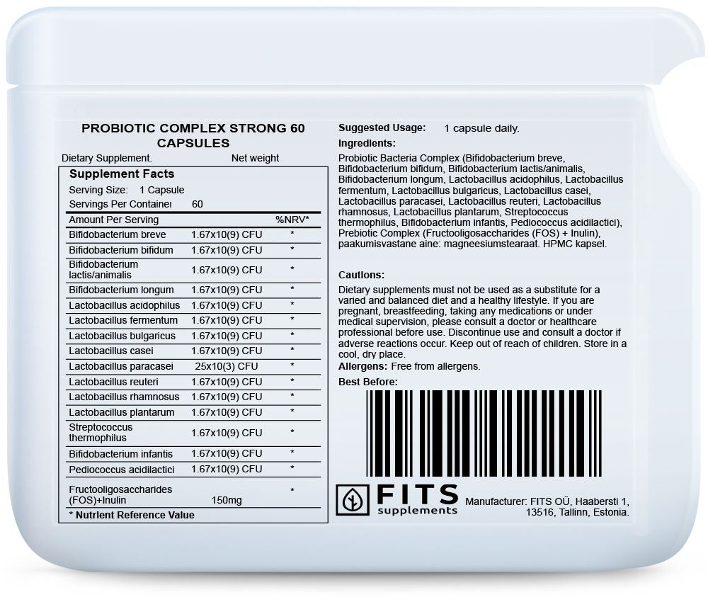 Probiootti Complex Strong 60 kapselia