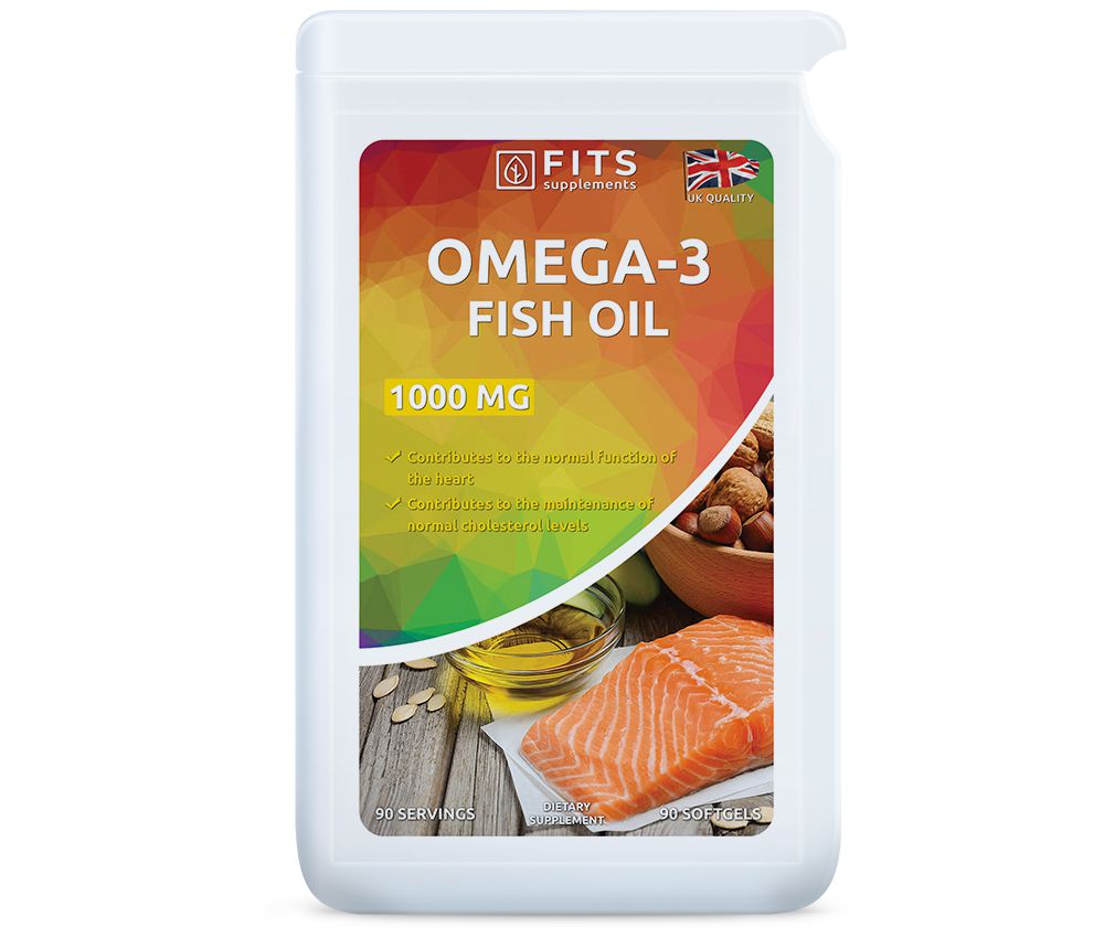 Omega-3 Kalaöljy 1000mg 90 geelikapselia