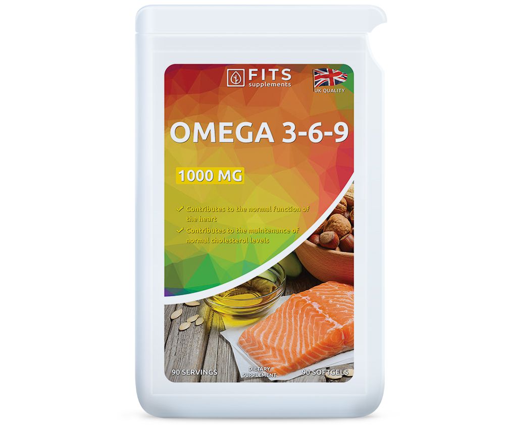 Omega 3-6-9 1000mg 90 geelikapselia