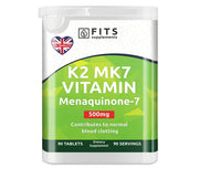 K2-vitamiini MK7 500mcg 90 tablettia