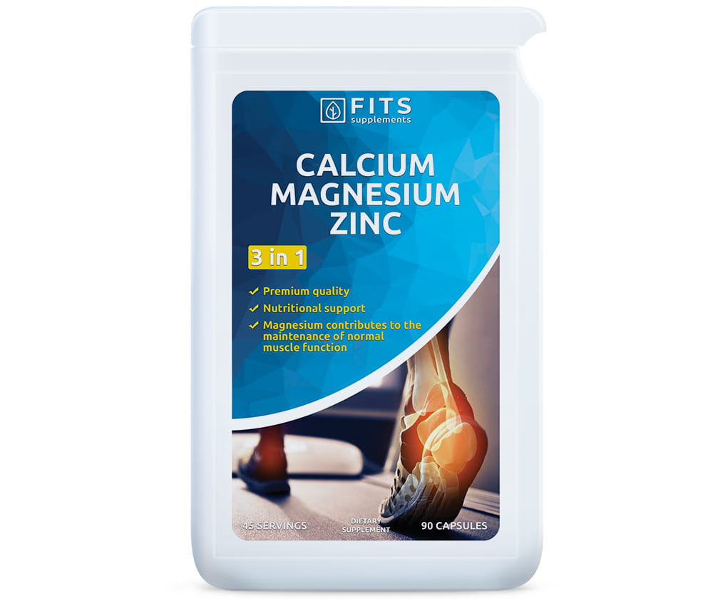 Kalsium, Magnesium ja Sinkki 90 kapselia