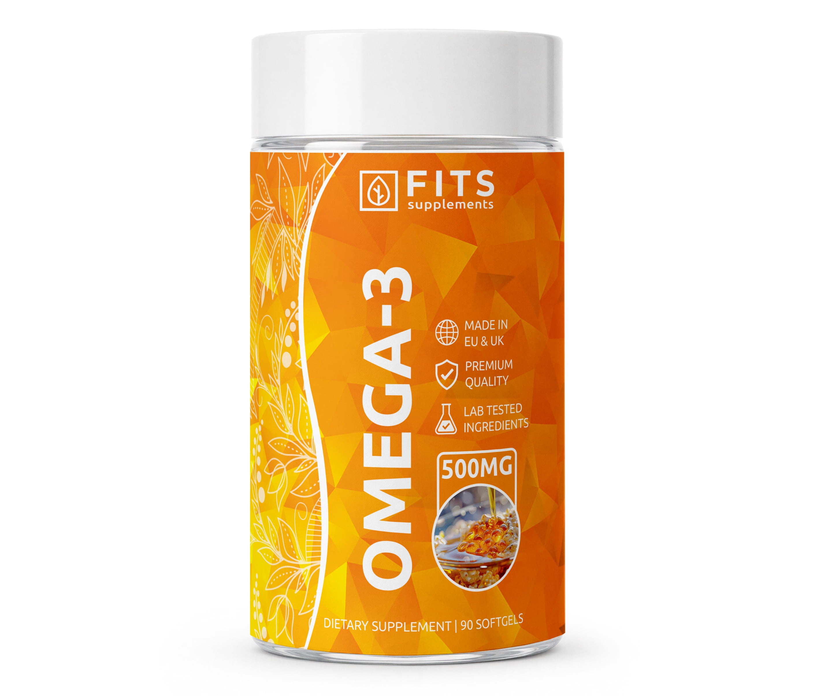 Omega-3 500mg för barn 90 mjuka kapslar