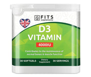 Vitamin D3 4000IU 30 softgels