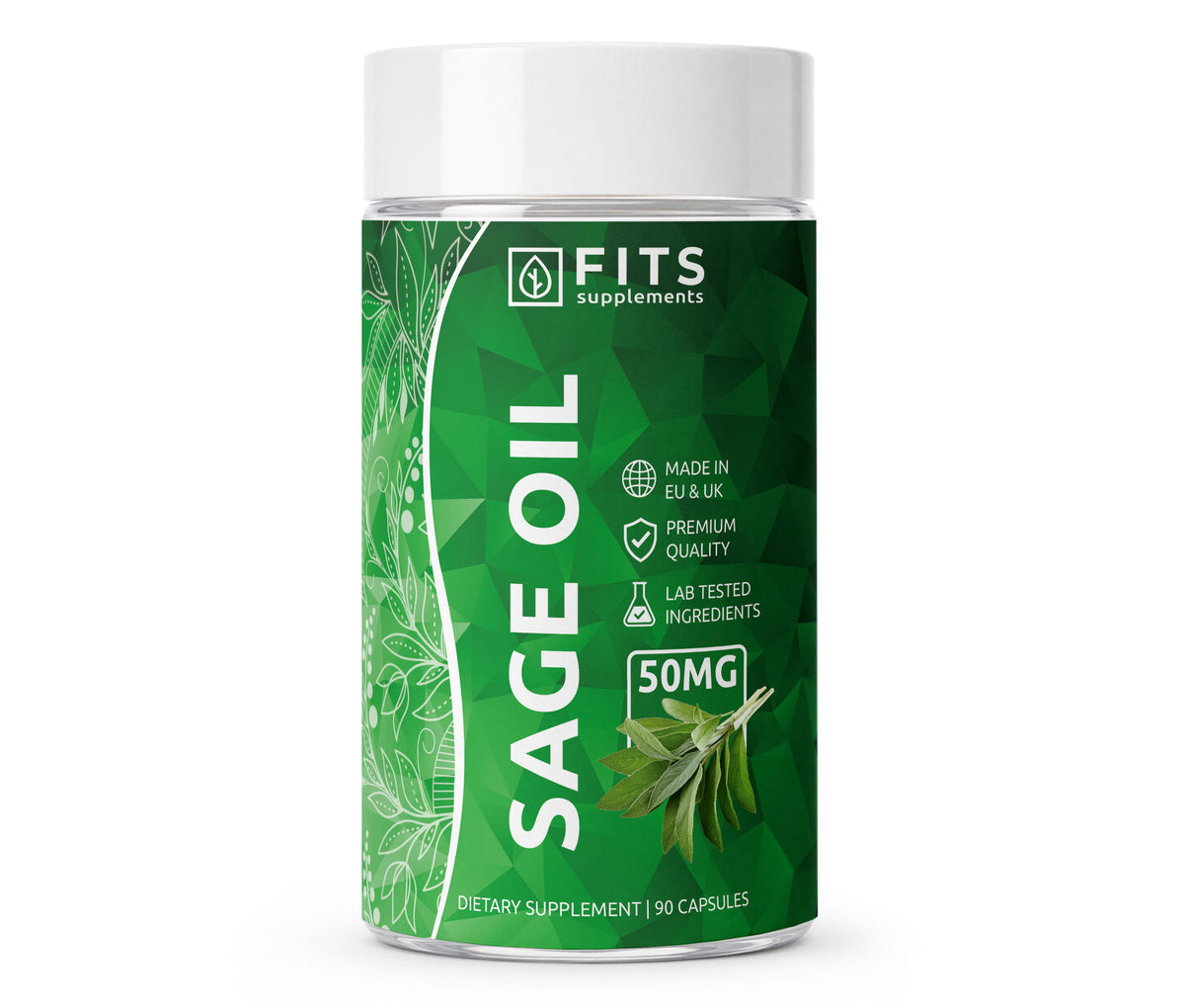 Salviaöljy 50mg 90 kapselia
