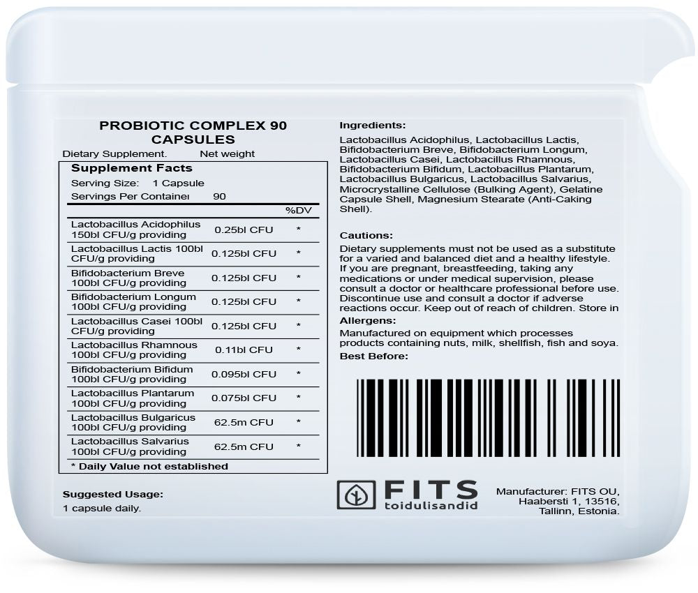 Probiootti Complex 90 kapselia