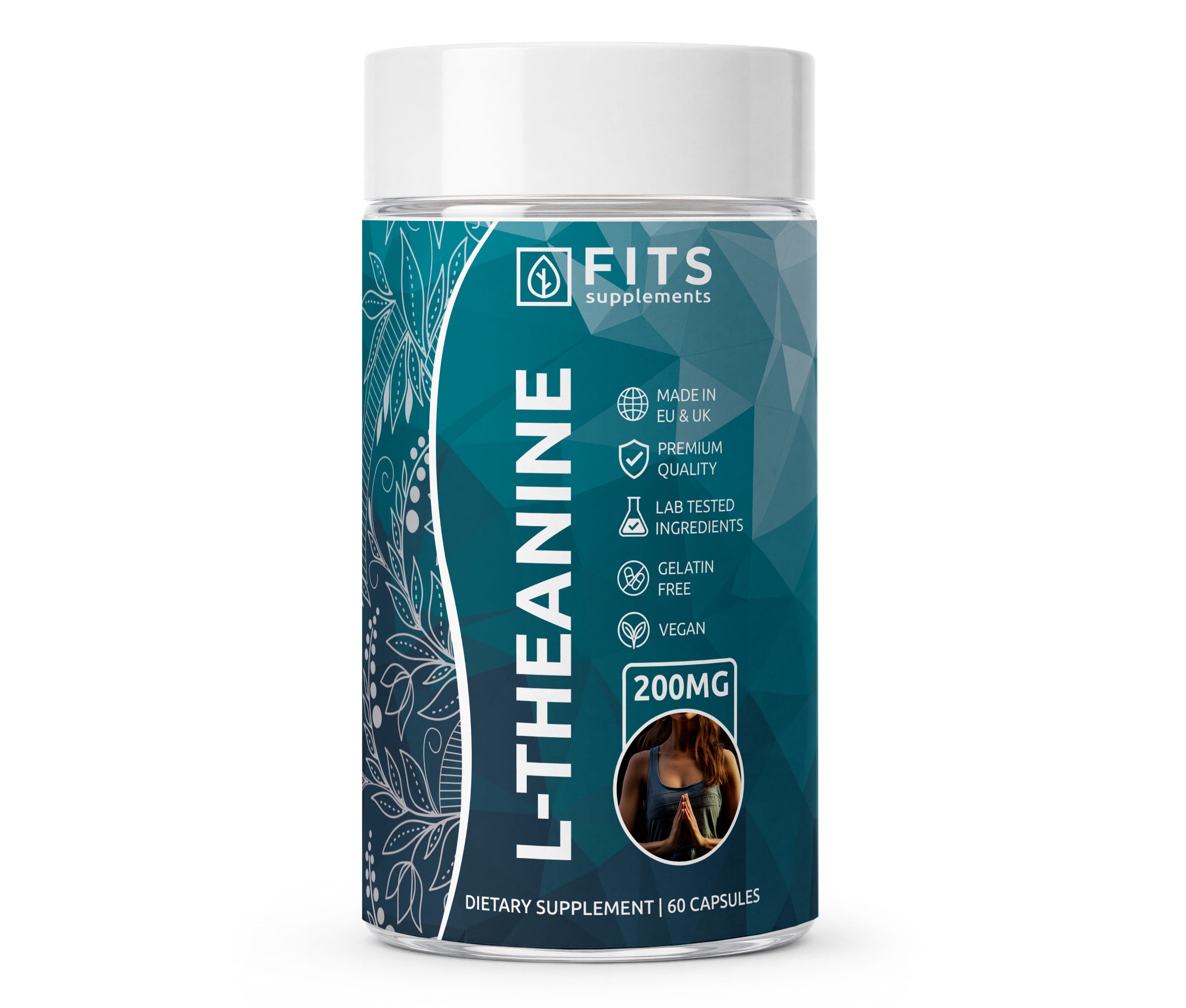 L-Theanine 200mg 60 kapselia