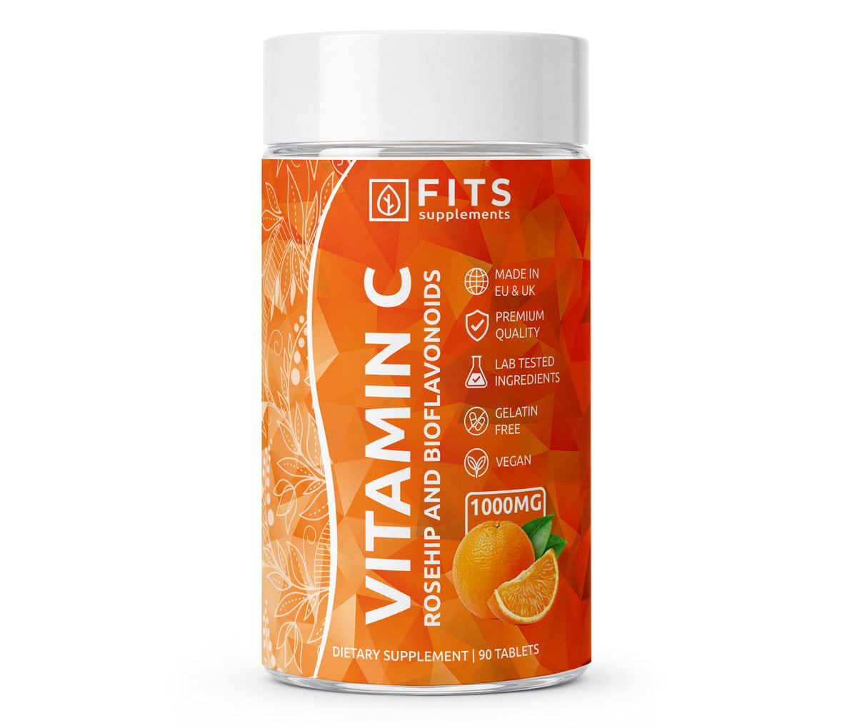 C-vitamiini 1000mg Ruusunmarjalla ja Bioflavonoideilla 90 tablettia