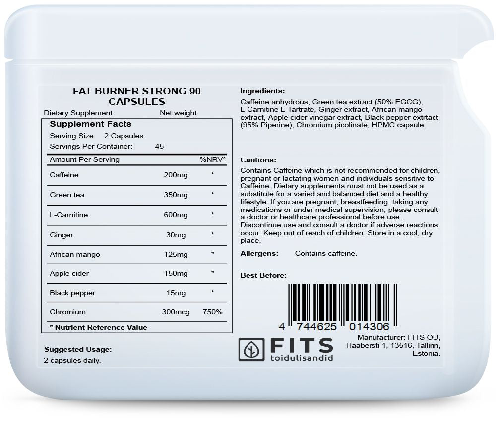 Rasvanpolttaja Strong 90 kapselia