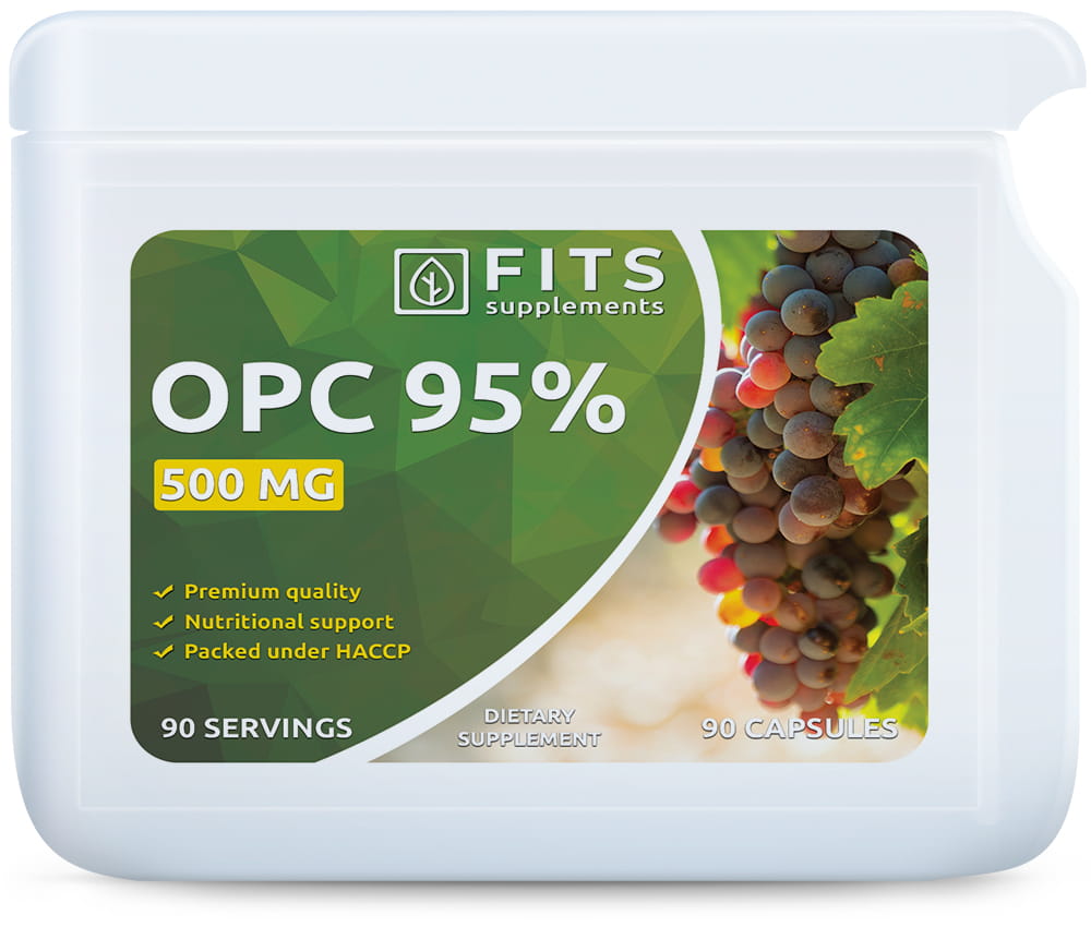 OPC Rypäleen siemenuute 500mg kapselit