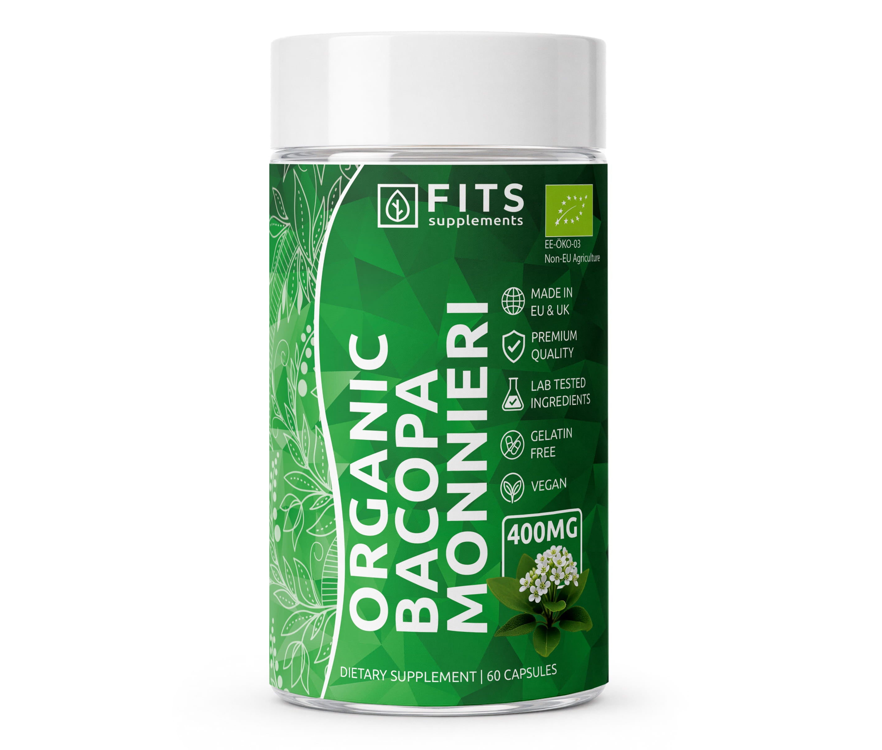 Bacopa Monnieri 400mg 60 kapselia