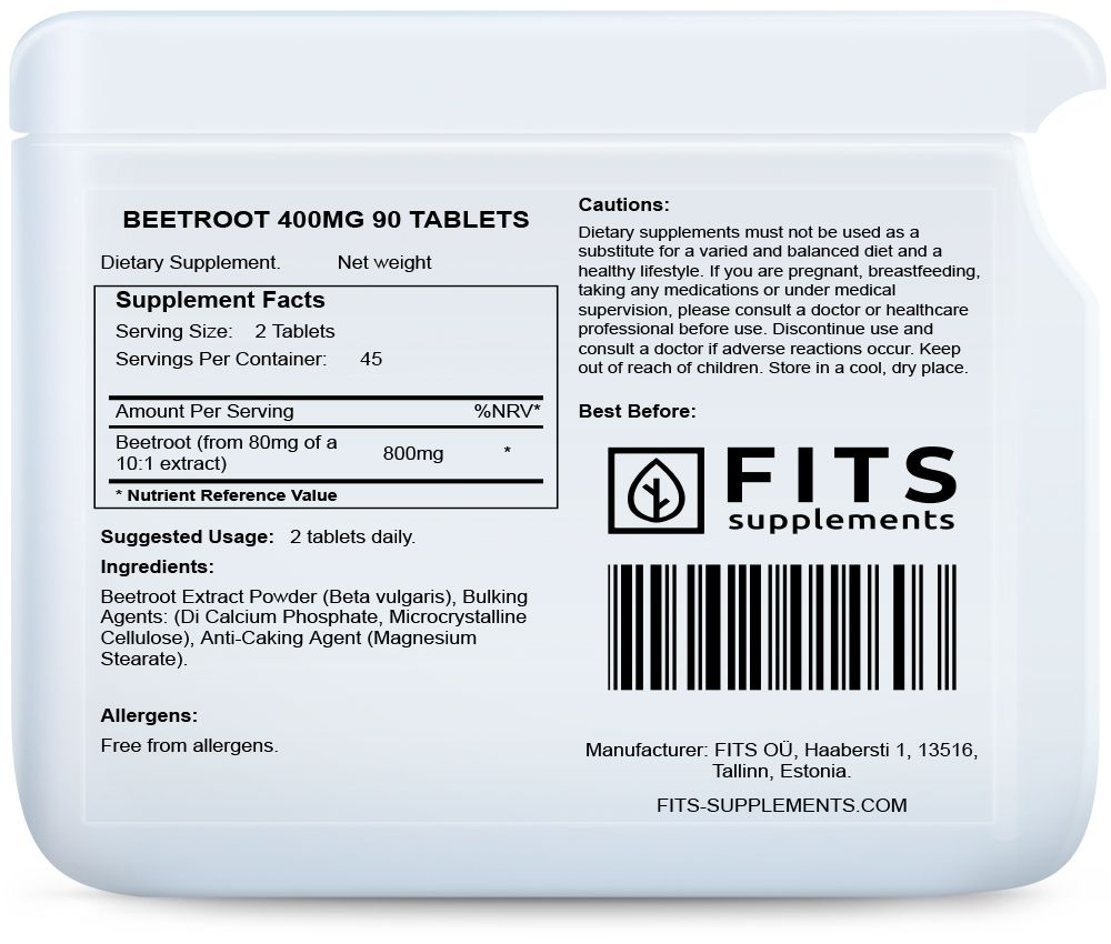 Punajuuri 400mg 90 tabletit