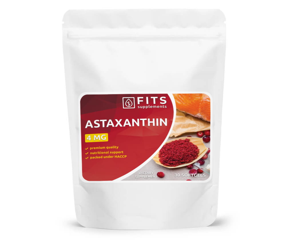 Astaksantiini 4mg 30 geelikapselia