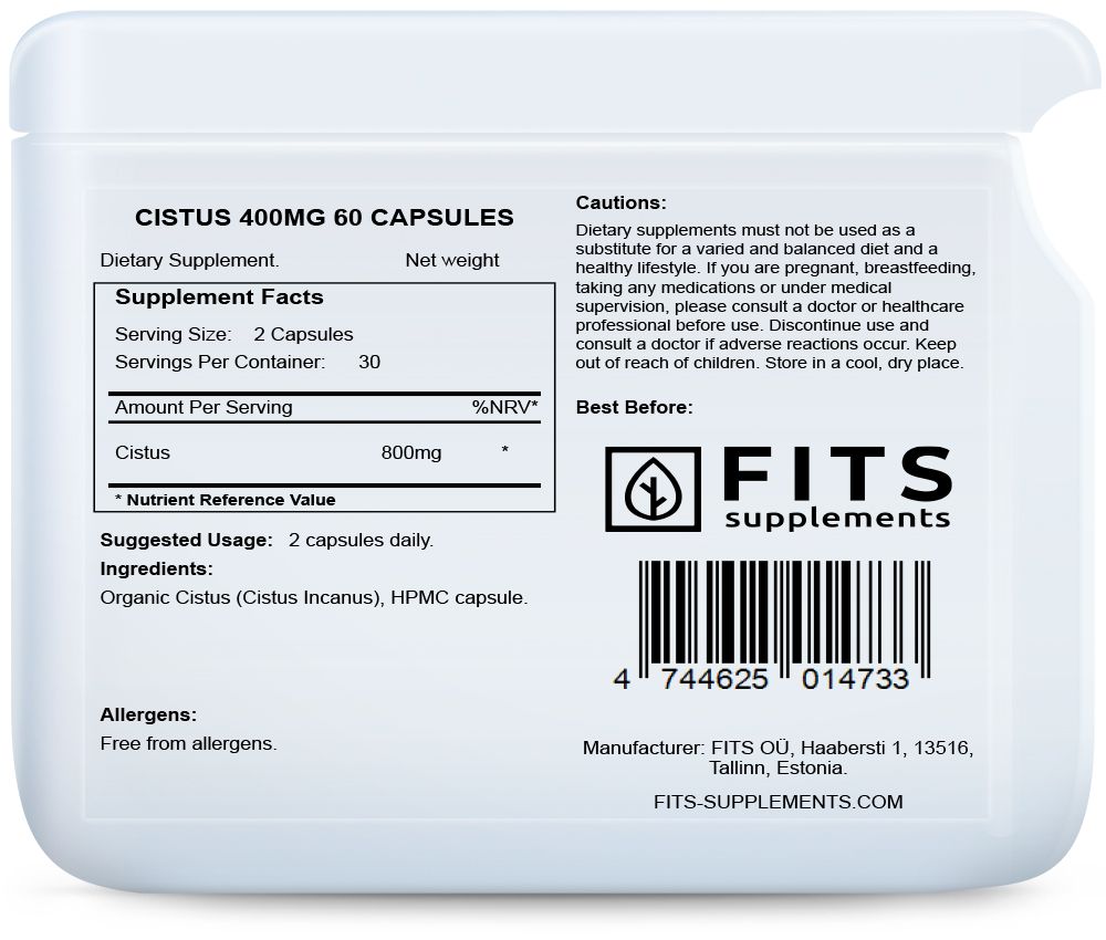 Kistus 400mg kapselit