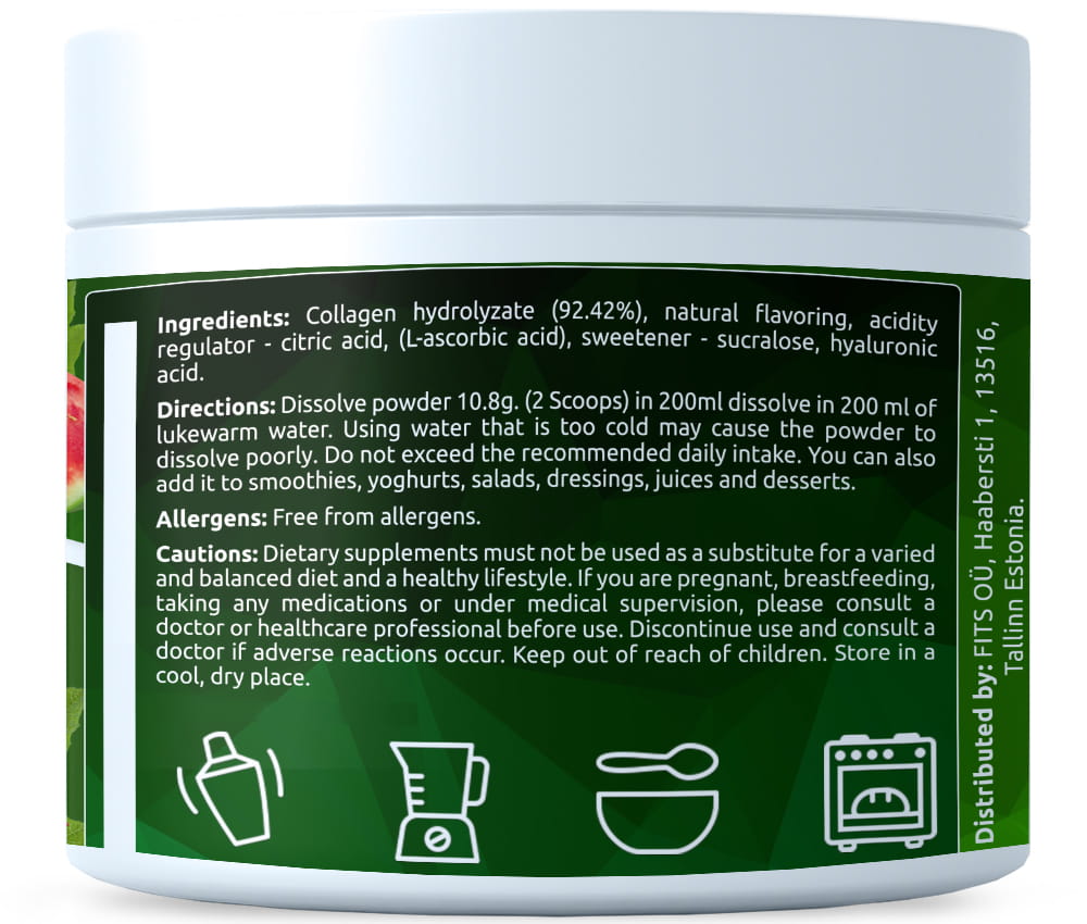 Premium Collagen Summer Watermelon powder 325g