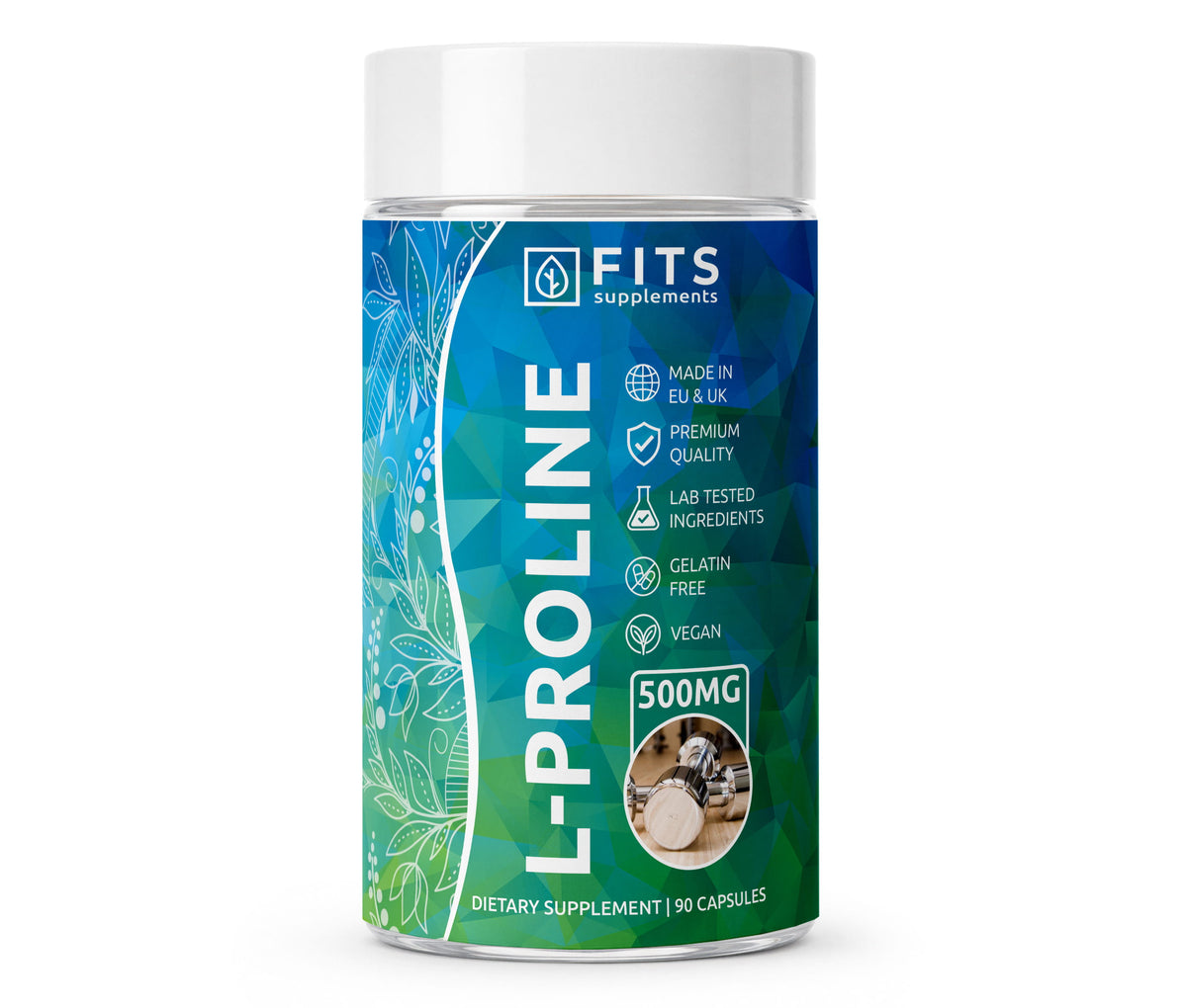 L-proliini 500mg 90 kapselia