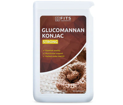 Glucomannaani Konjac Strong 600mg kapselia