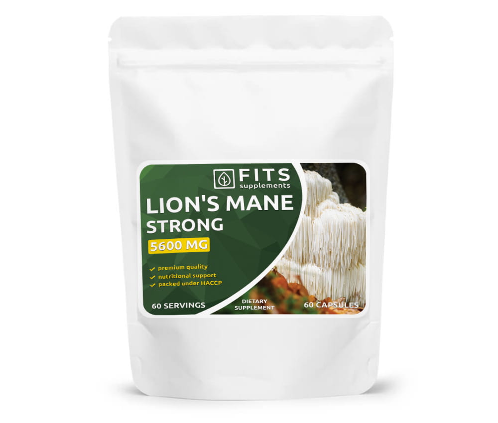Lion's Mane Stark 5600mg 60 kapslar