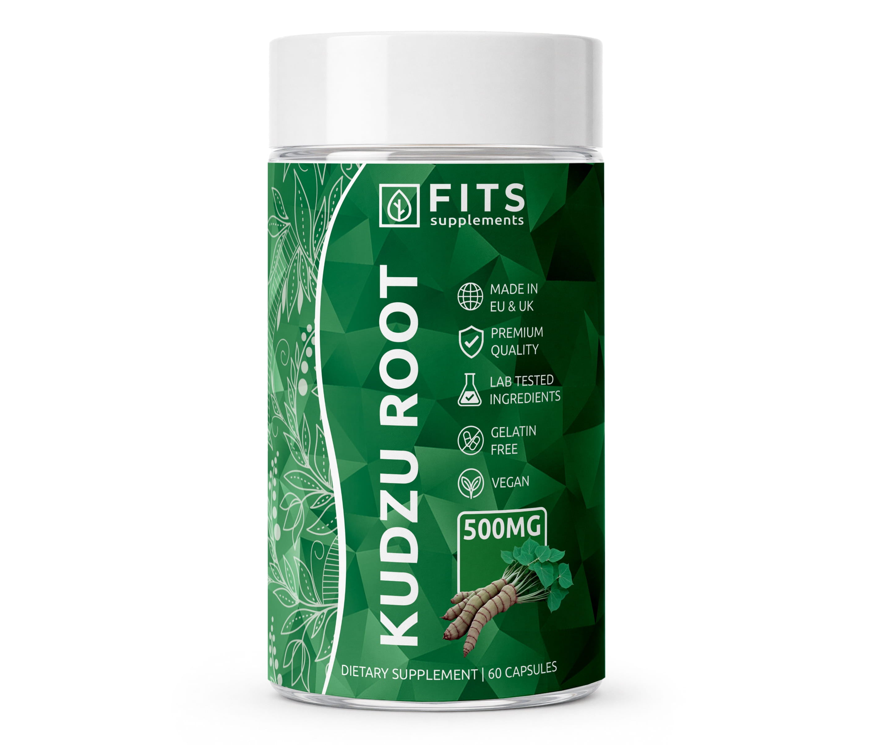 Kudzu Root 500mg 40% Isoflavones kapselit