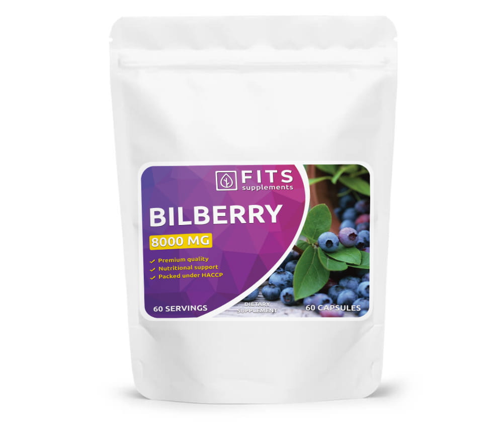 Bilberry Strong 8000mg 60 kapselia