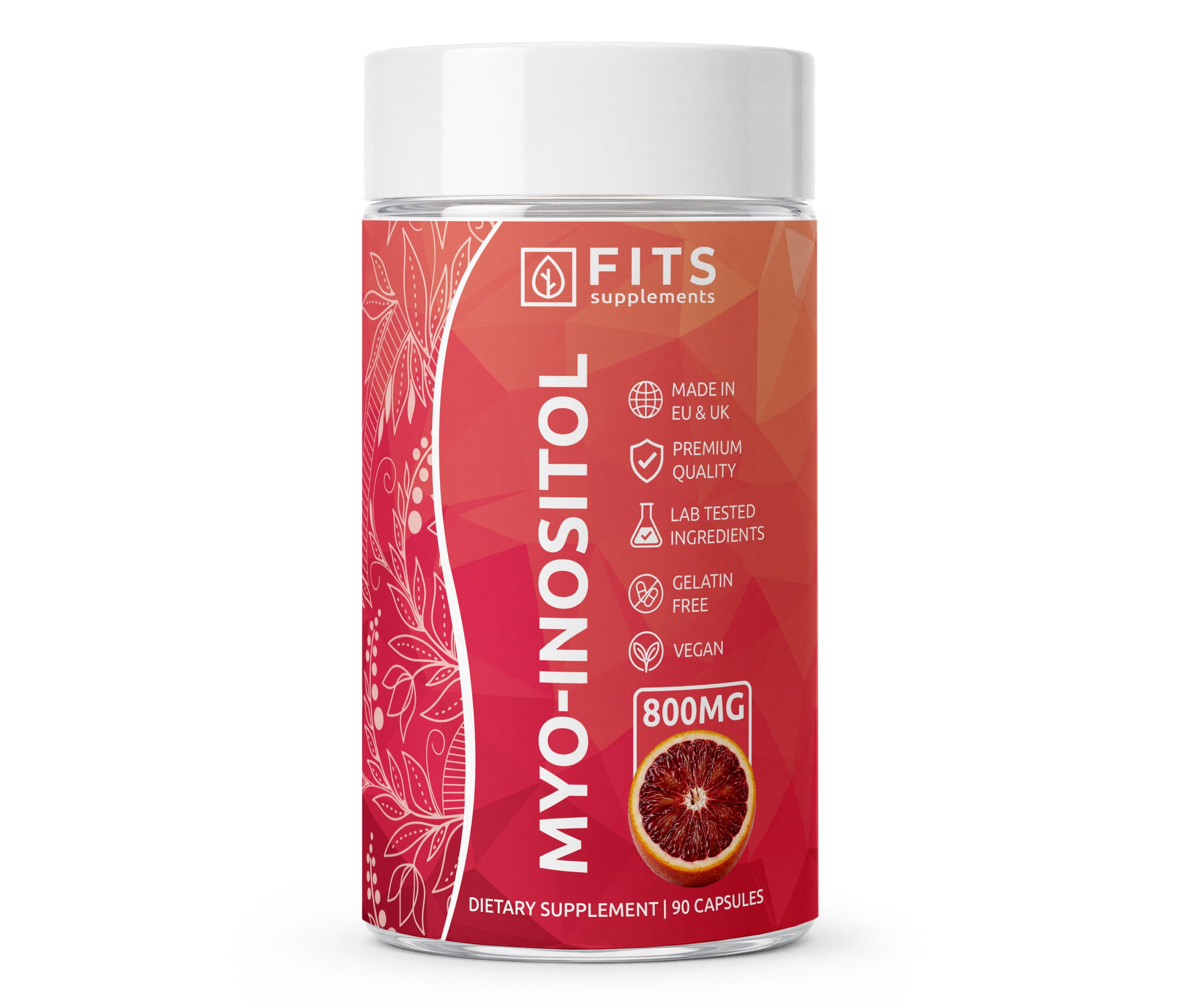 Myo inositol 800mg 90 kapselia