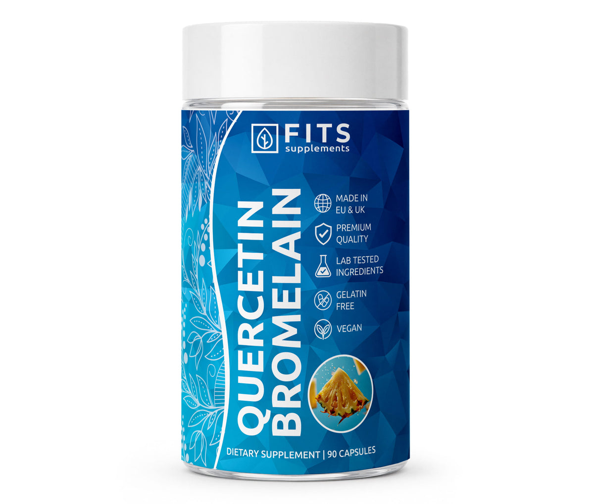 Quercetin and Bromelain Complex 90 capsules