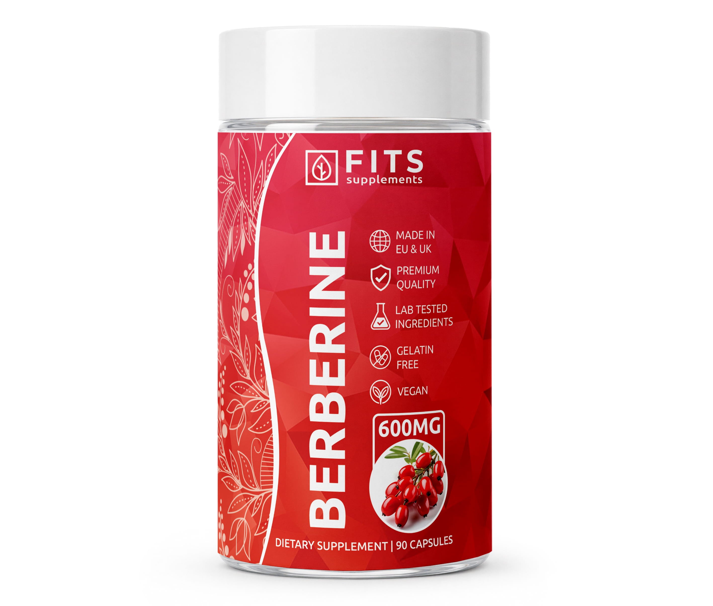 Berberiini HCL Strong 600mg 90 kapselia