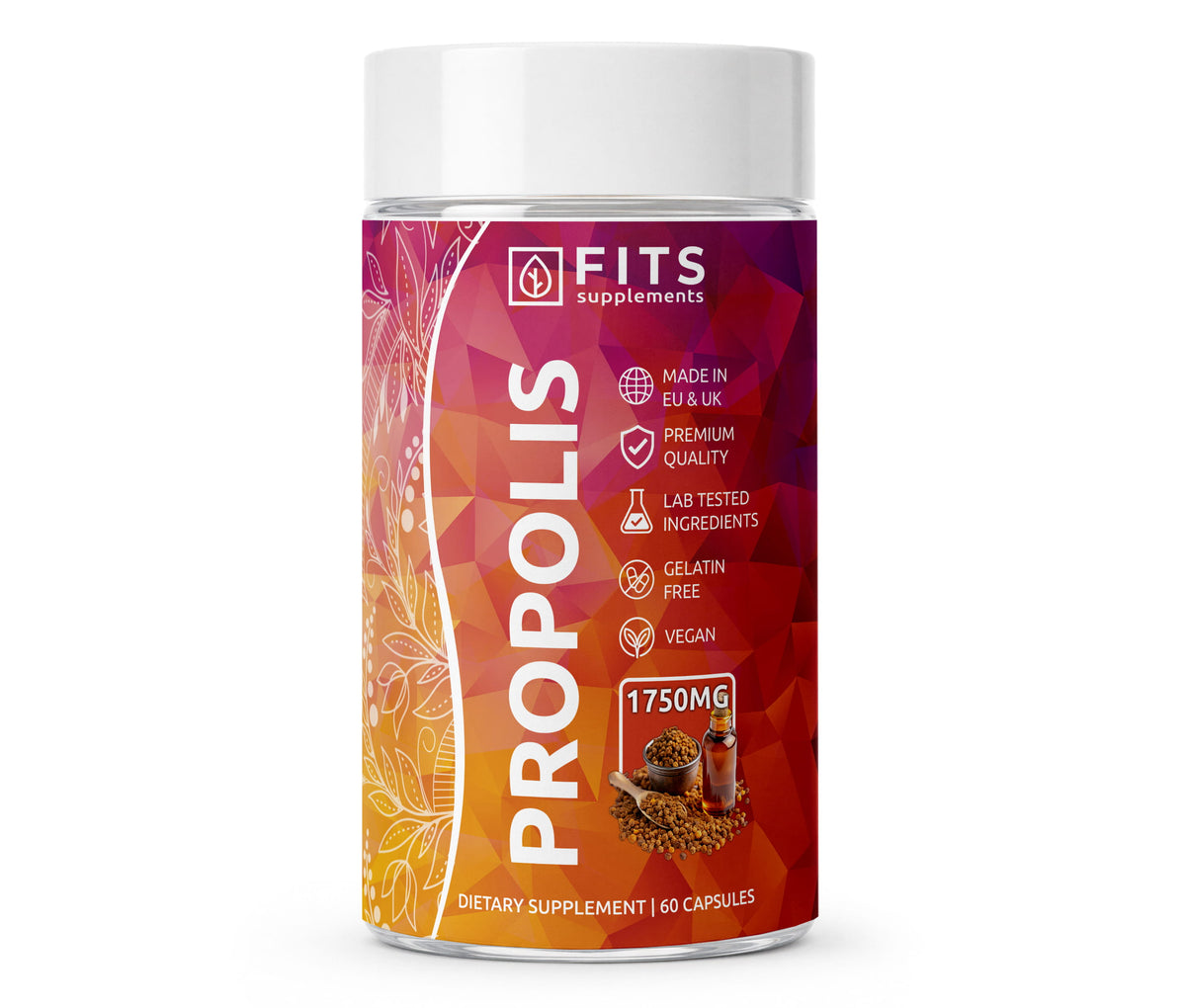 Propolis Strong 1750mg 60 capsules