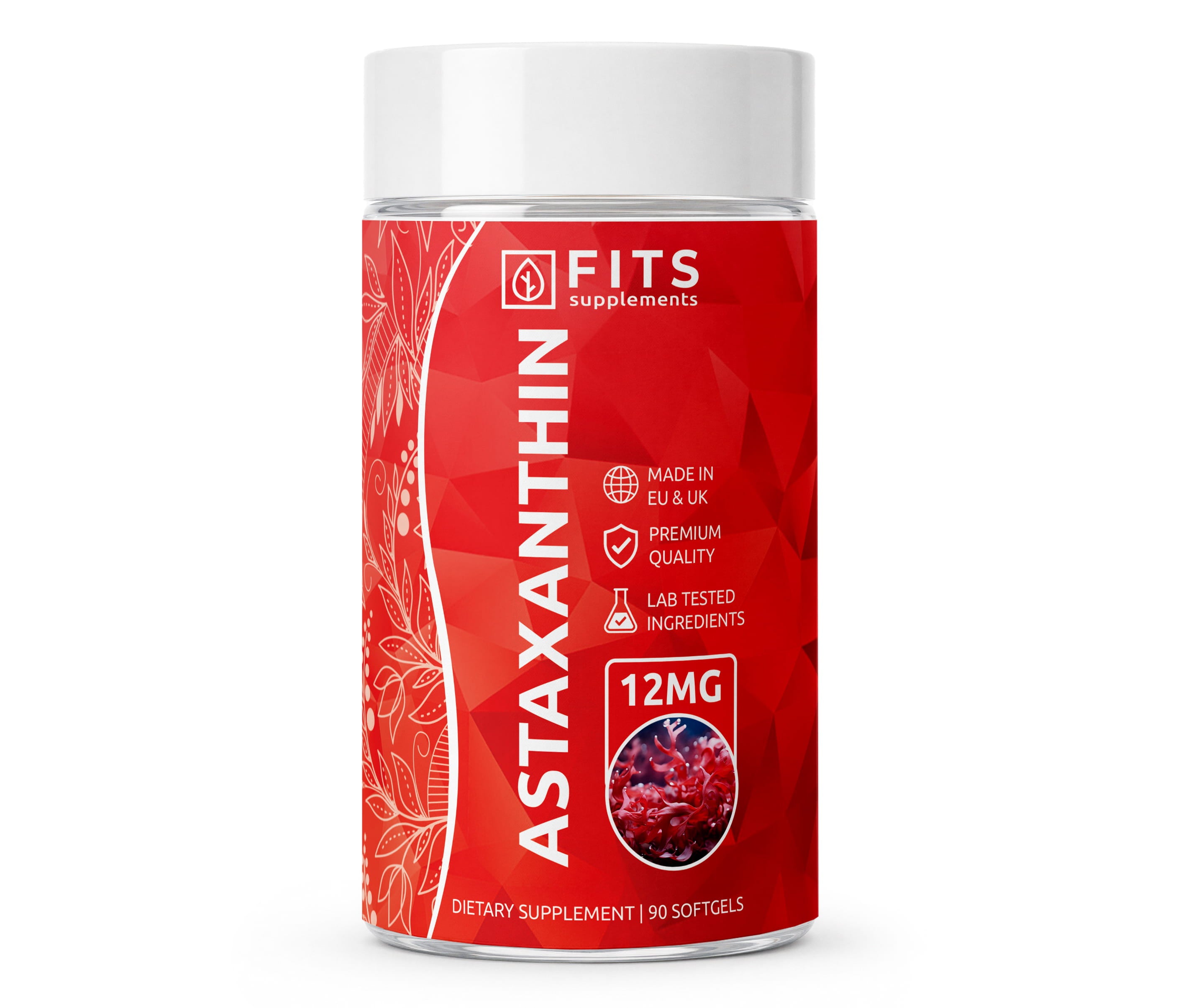 Astaksantiini Strong 12mg 90 pehmeää geeliä