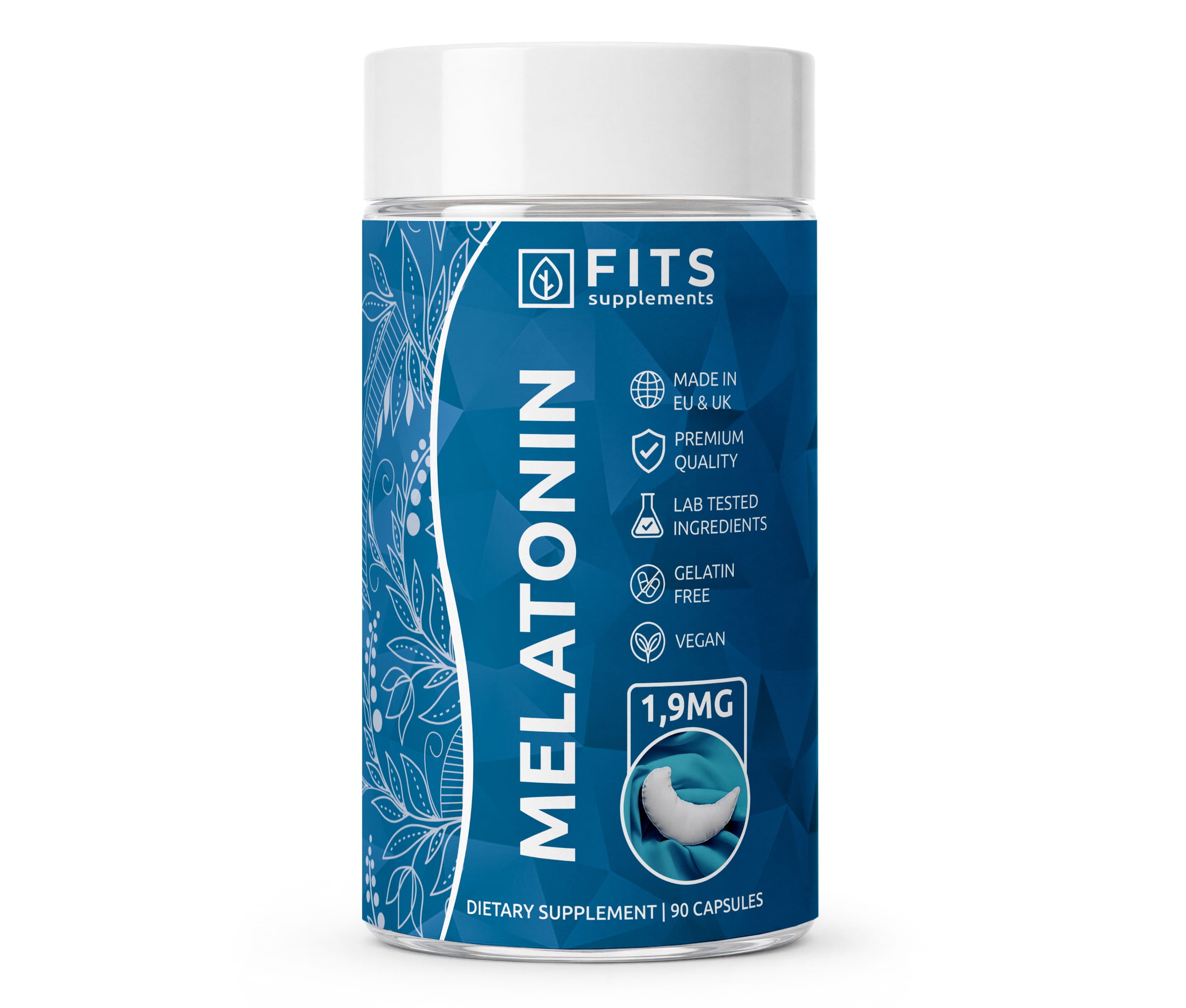 Melatonin 1,9mg 90 kapslar