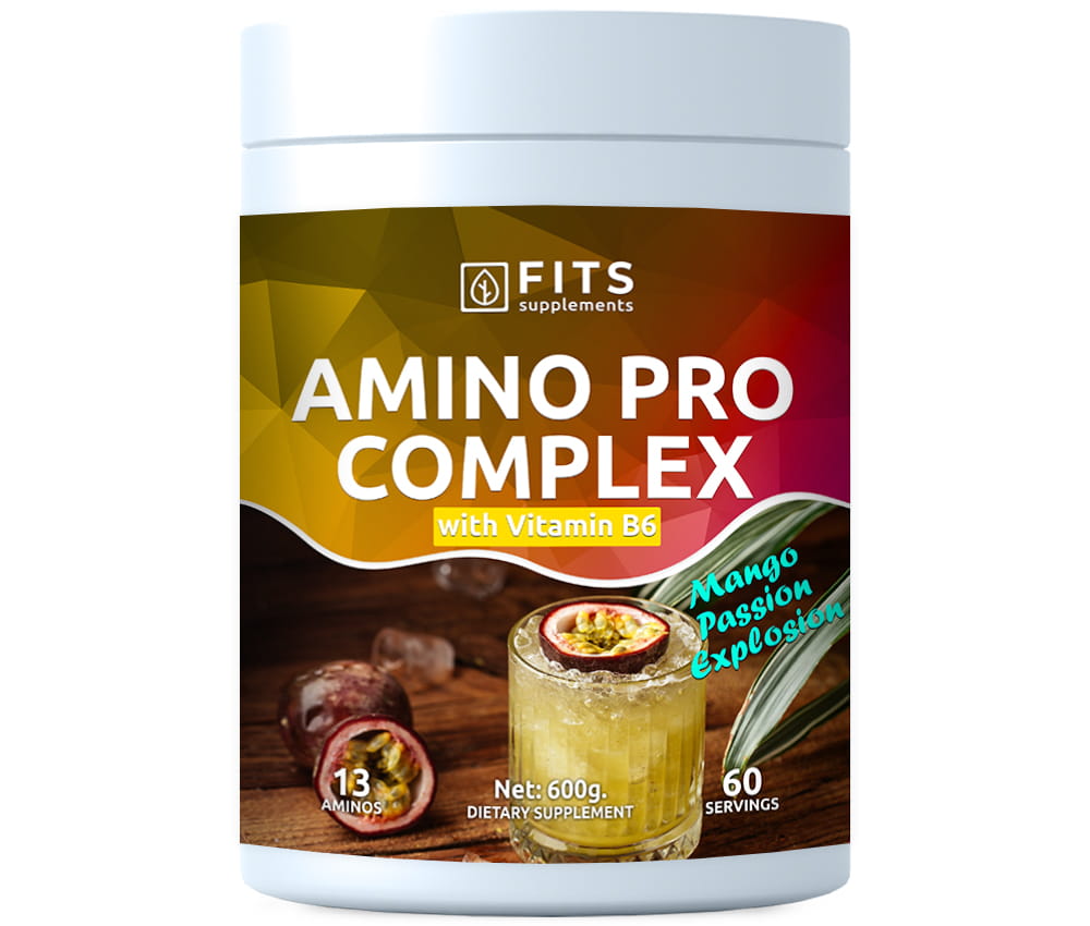 Amino PRO Kompleksi Mango-Passion Räjähdys 600g
