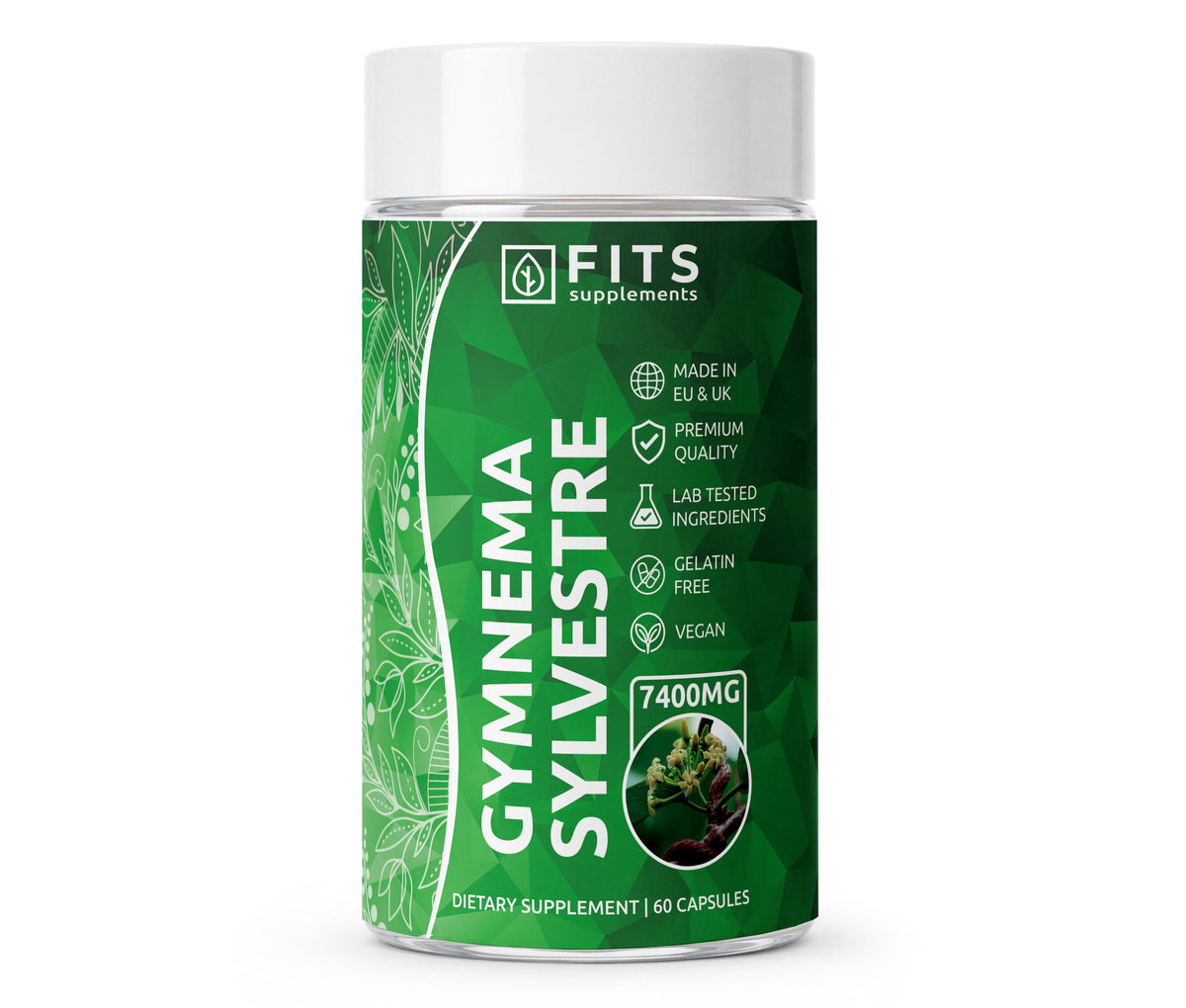 Gymnema Sylvestre Strong 7400 mg 60 kapselia