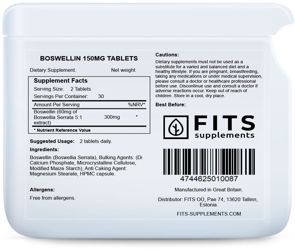 Boswellin 150mg tabletit