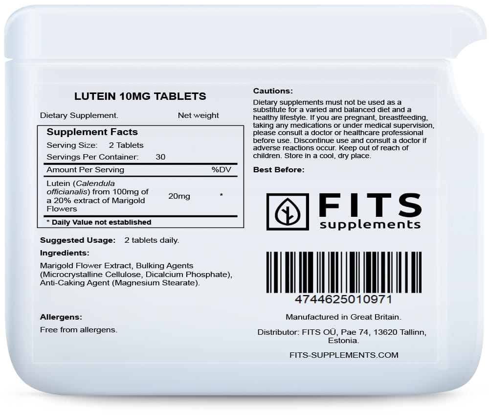 Luteiini 10mg tabletit