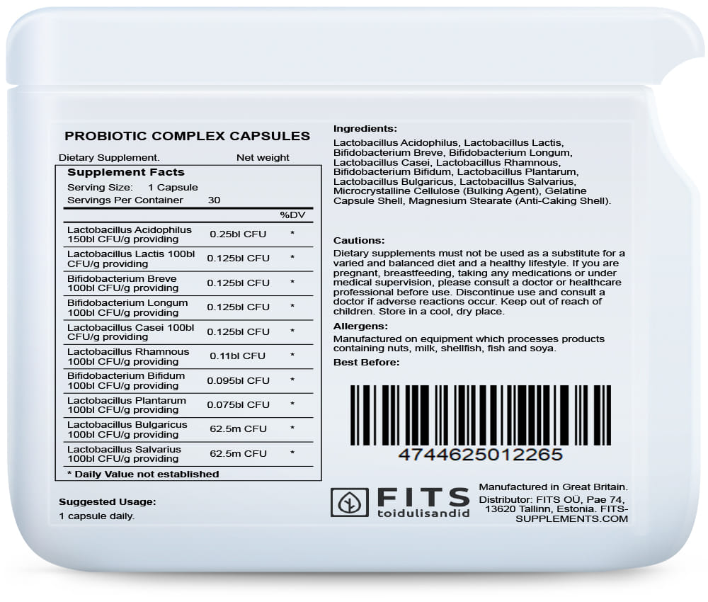 Probiotic Complex 30 capsules