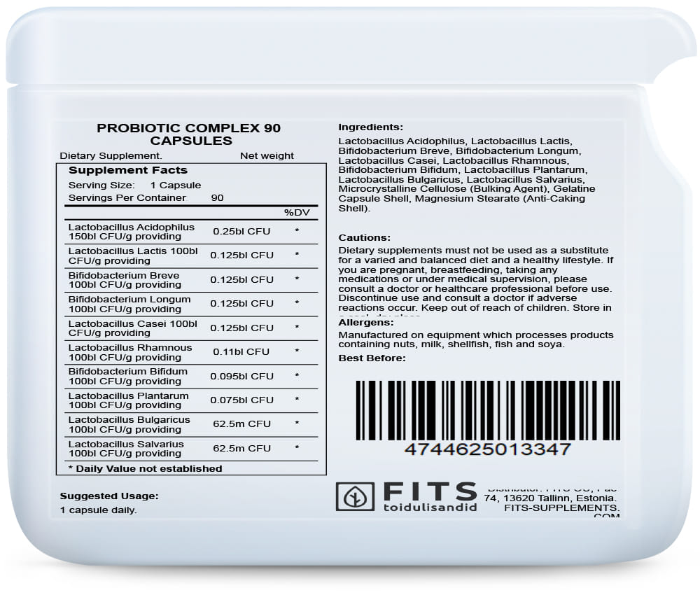 Probiotic Complex 90 capsules